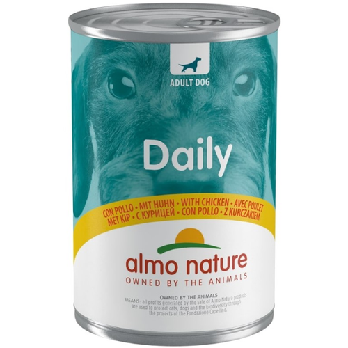Hrana umeda pentru caini Almo Nature Daily Pui 400g - Animax