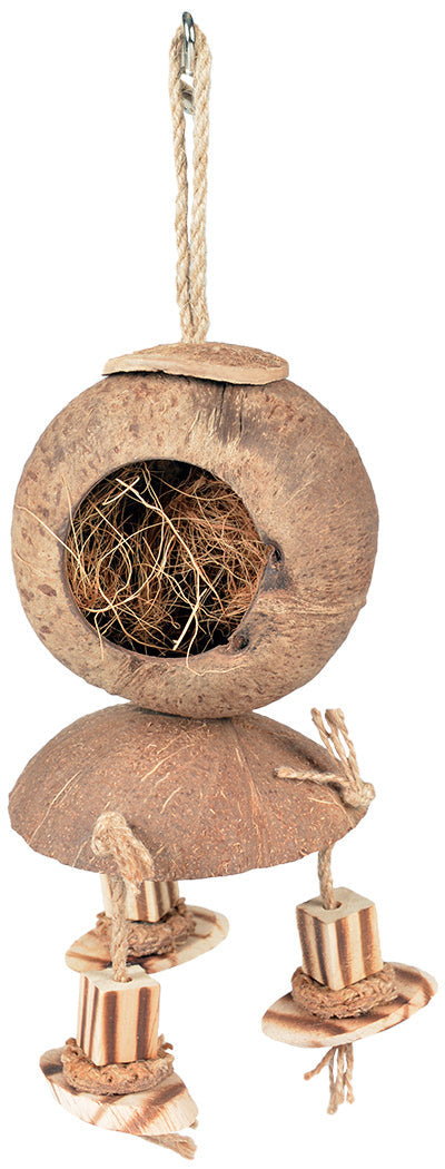 DUVO+ Jucarie pentru rozatoare Coconut jungle, cuburi, 34x12x12cm
