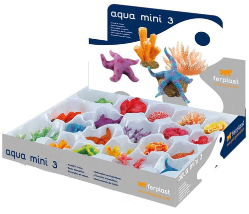 FERPLAST Decor acvariu AQUA MINI3, rasina 7x3,5x6,5cm, diverse modele