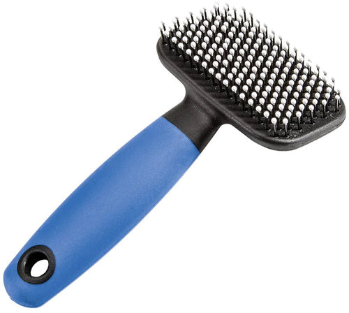 FERPLAST Perie pentru rozatoare, tip slicker, cu peri din plastic, 11 cm