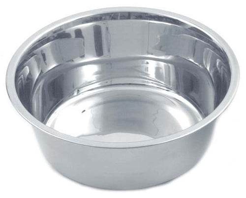 FLAMINGO Bol din otel inoxidabil pentru caini, 2500ml, diametru 25cm