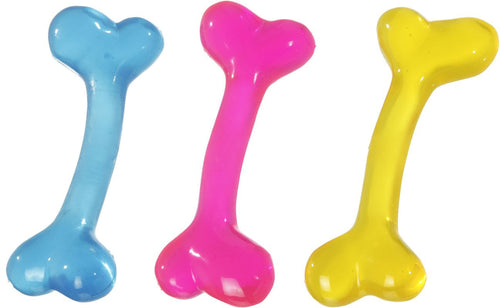 FLAMINGO Jucarie pentru caini GOOD4FUN in forma de Os, diferite culori