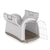 IMAC Transportor cu deschidere verticala LINUS CABRIO, 50x32x34,5cm, Alb