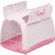 IMAC Transportor cu deschidere verticala LINUS CABRIO, 50x32x34,5cm, Roz