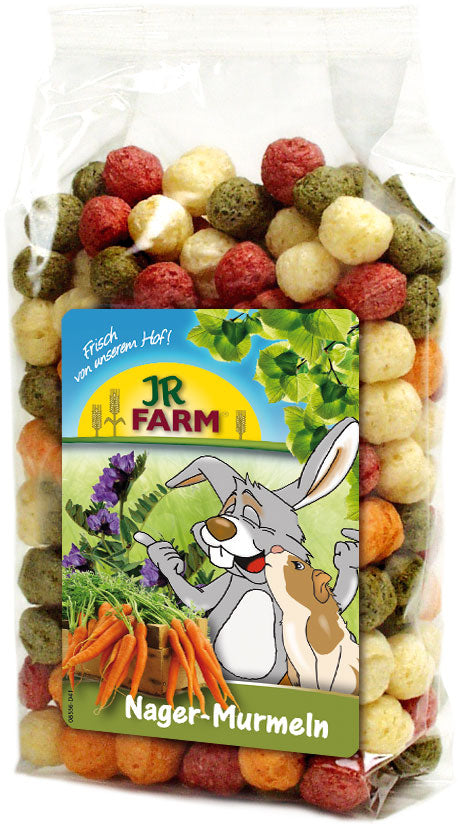 JR FARM Rodent Marbels, hrana complementara rozatoare si iepuri pitici 150g