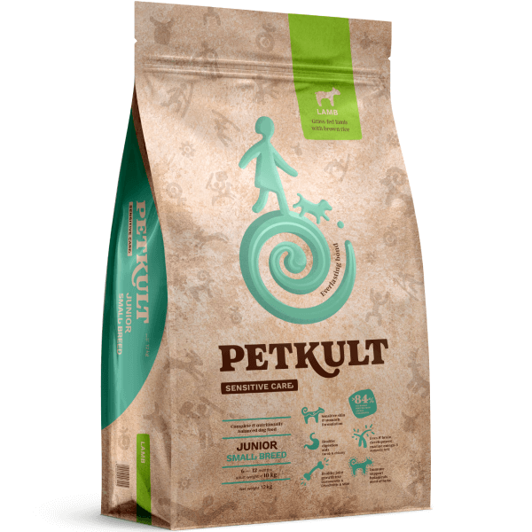 Hrana uscata pentru caini Petkult Sensitive Junior Talie Mica Miel si orez 12kg - Animax