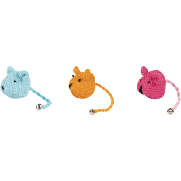 Jucarie pentru pisici Flamingo Soricel Liam 11cm - Animax