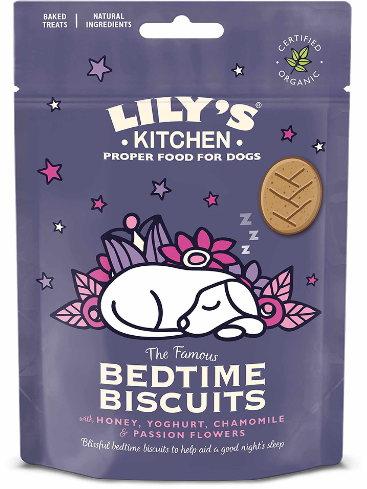 LILY'S KITCHEN Bedtime Biscuiti pentru caini 80 g