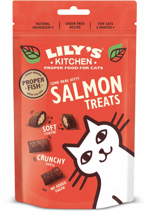 LILY'S KITCHEN Delicatesa pentru pisici, cu Somon 60g
