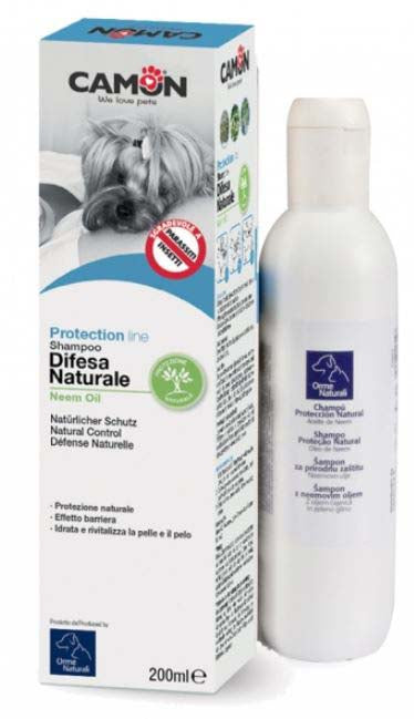 ORME NATURALI Sampon cu ulei de Neem, arbore de ceai si argila verde 200ml