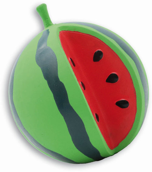 OUTLET CROCI Jucarie pentru caini, Pepene, din latex, cu sunet, 10cm