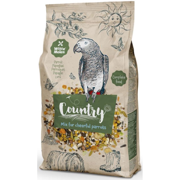 Hrana pentru papagali mari Witte Molen Country 2kg - Animax