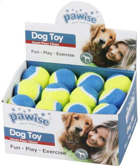 PAWISE Minge pentru caini Tennis, diametru 6,3cm