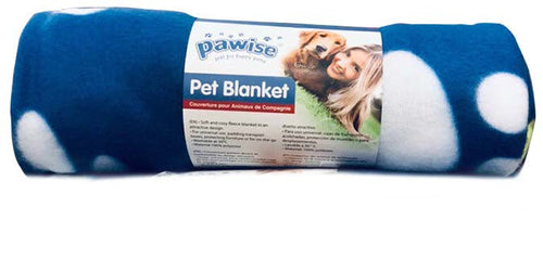 PAWISE Patura pentru caini si pisici, Albastru,100x70cm