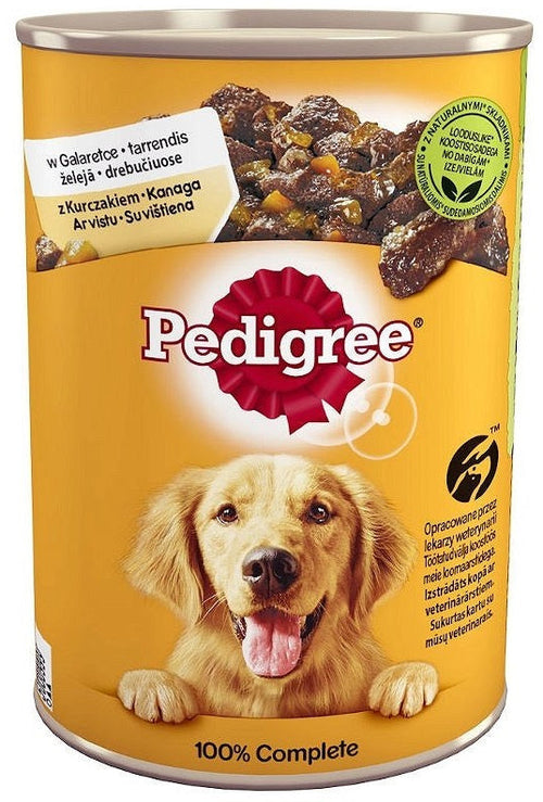 PEDIGREE Conserva pentru caini Adult, cu Pui si Morcov 1200g