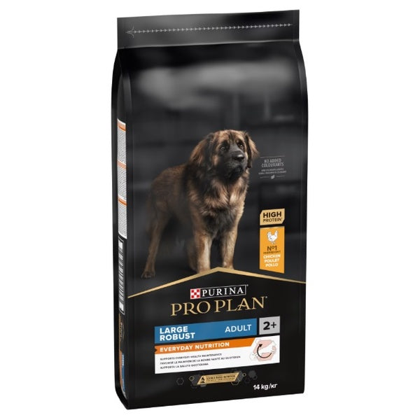 PRO PLAN® EVERYDAY NUTRITION Adult, bogat în pui, talie mare robustă, hrană uscată pentru câini, 14kg