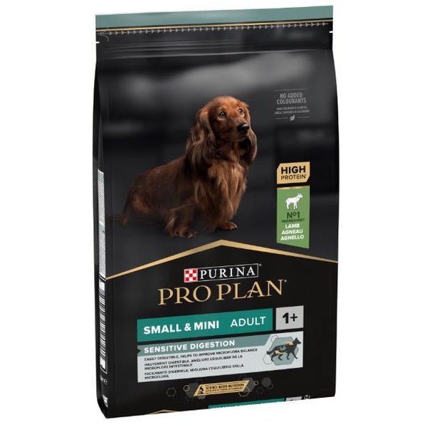 PRO PLAN Hrana uscata SENSITIVE DIGESTION caini Adult Small&Mini, cu Miel, 7 Kg