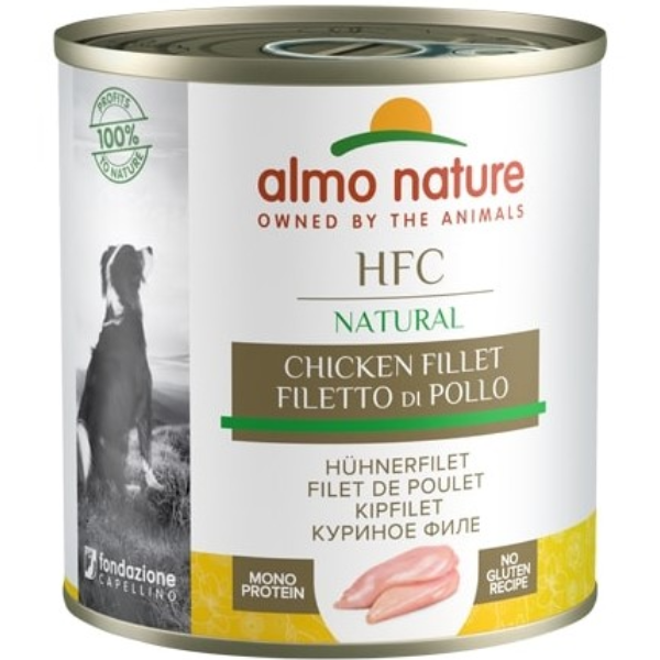 Hrana umeda pentru caini Almo Nature HFC File de pui 280g - Animax