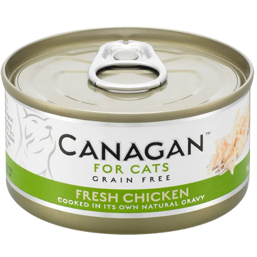 Hrana umeda pentru pisici Canagan Cat Pui 75g - Animax