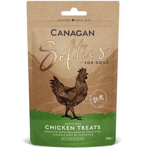 Recompensa pentru caini Canagan Dog Softies Pui 200g - Animax