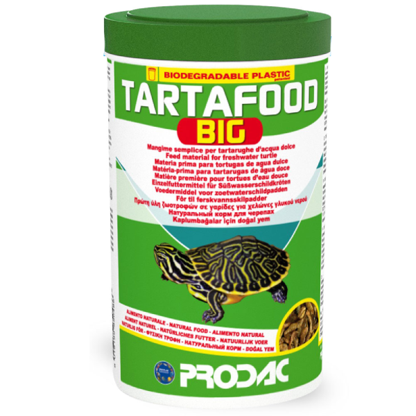 Hrana uscata pentru broaste testoase mari Prodac Tartafood Big 1200ml 150g - Animax