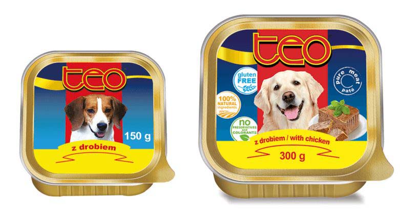 TEO Pate pentru caini, cu Pasare