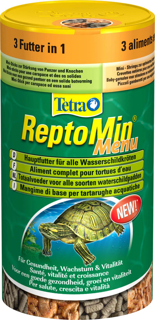 TETRA ReptoMin Menu Hrana completa pentru broaste testoase 250ml