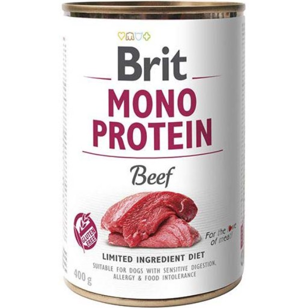 Hrana umeda pentru caini Brit Care Mono Protein Vita 400g - Animax