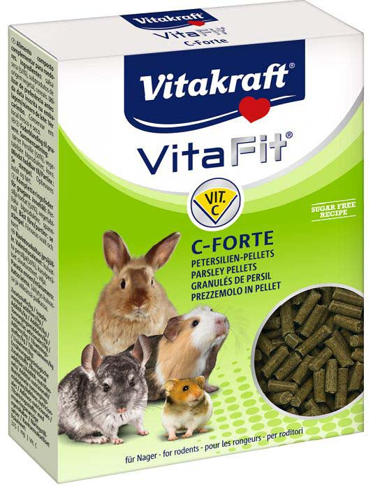 VITAKRAFT Vita Fit C Forte pentru rozatoare, cu vitamina C si patrunjel 100g