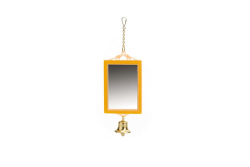 Jucarie Oglinda dreptunghi pentru pasari 12x6 cm - Animax