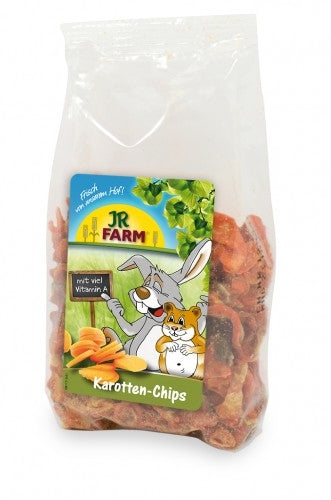 Felii de morcov pentru rozatoare Jr Farm 125 g - Animax