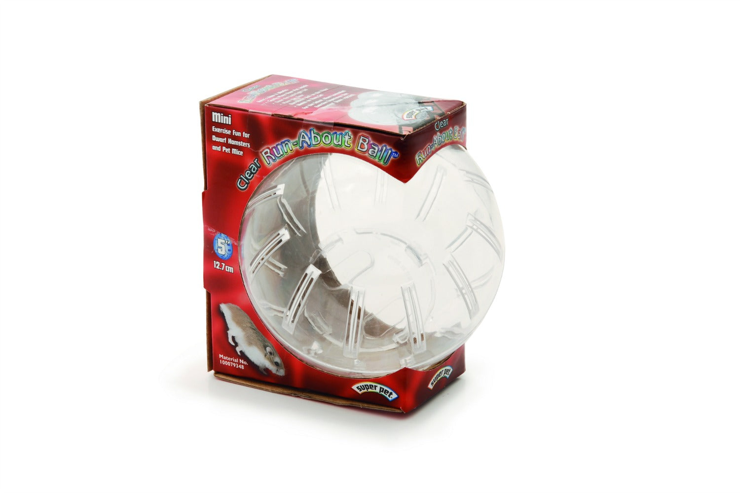 Jucarie pentru hamsteri Bila Plastic Premium 12.5cm - Animax