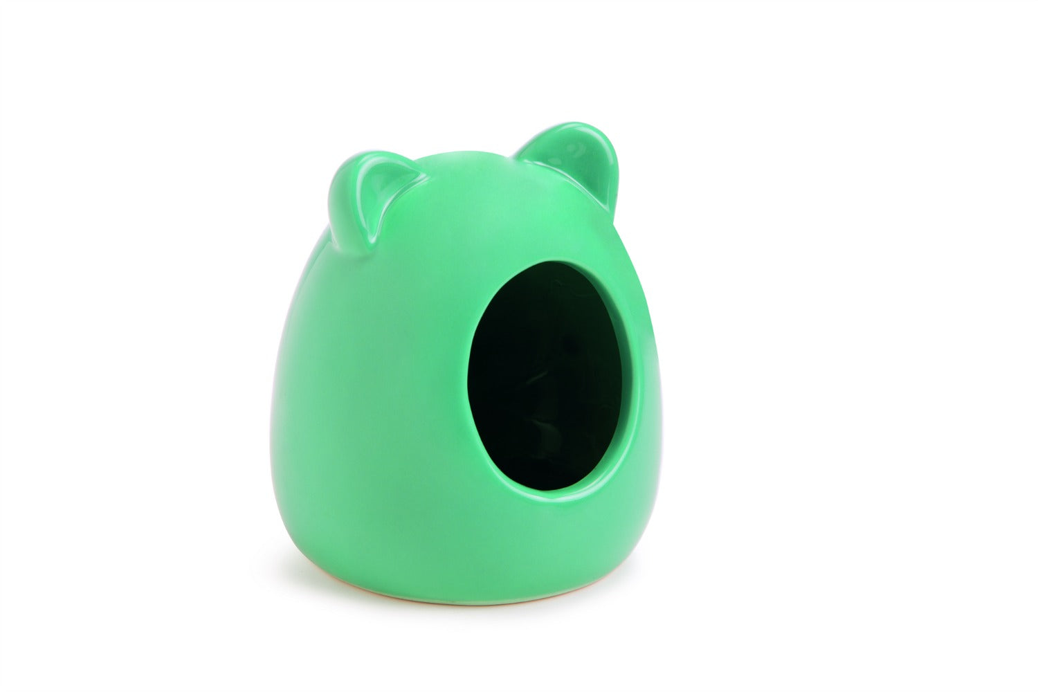 Casuta din ceramica pentru hamsteri Beeztees 9x9x11cm - Animax