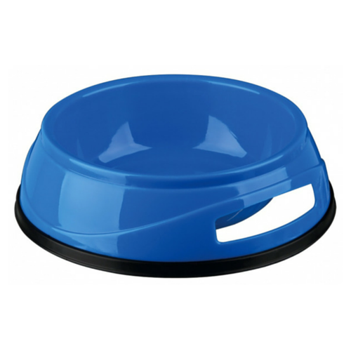 Castron din plastic antiderapant pentru caini Trixie 0.75l - Animax