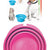 Castron pliabil pentru caini Geo Squeeze S - Animax