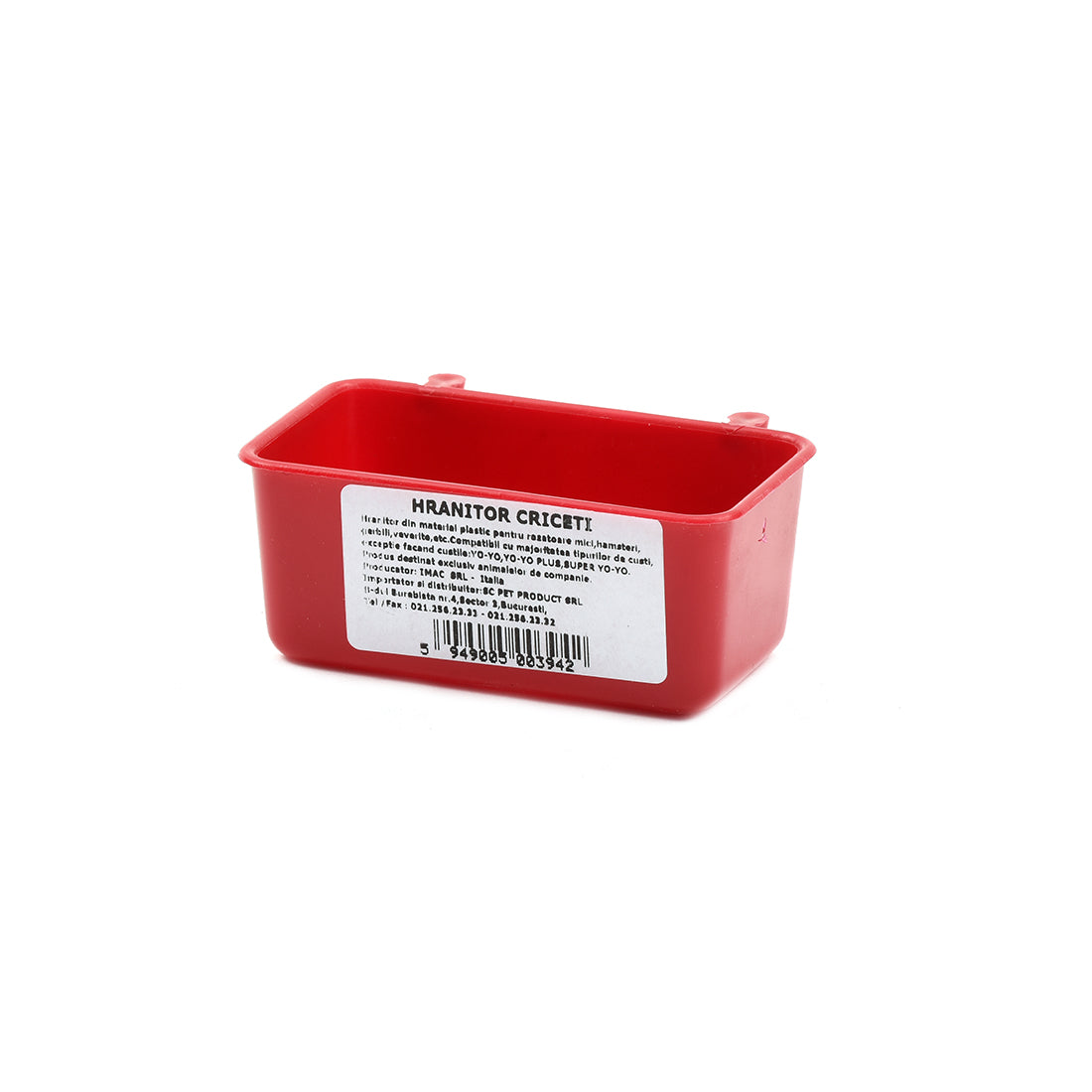 Hranitor din plastic pentru rozatoare Criceti - Animax