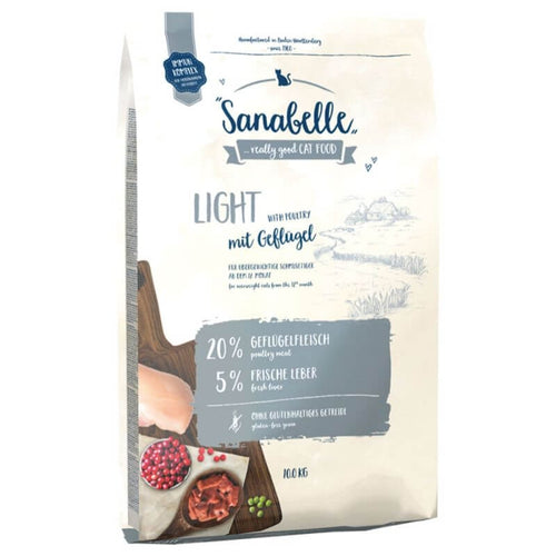 Hrana uscata pentru pisici Sanabelle Light 10 kg - Animax