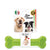 Os din plastic pentru caini Geo 27.5x8.5 cm - Animax
