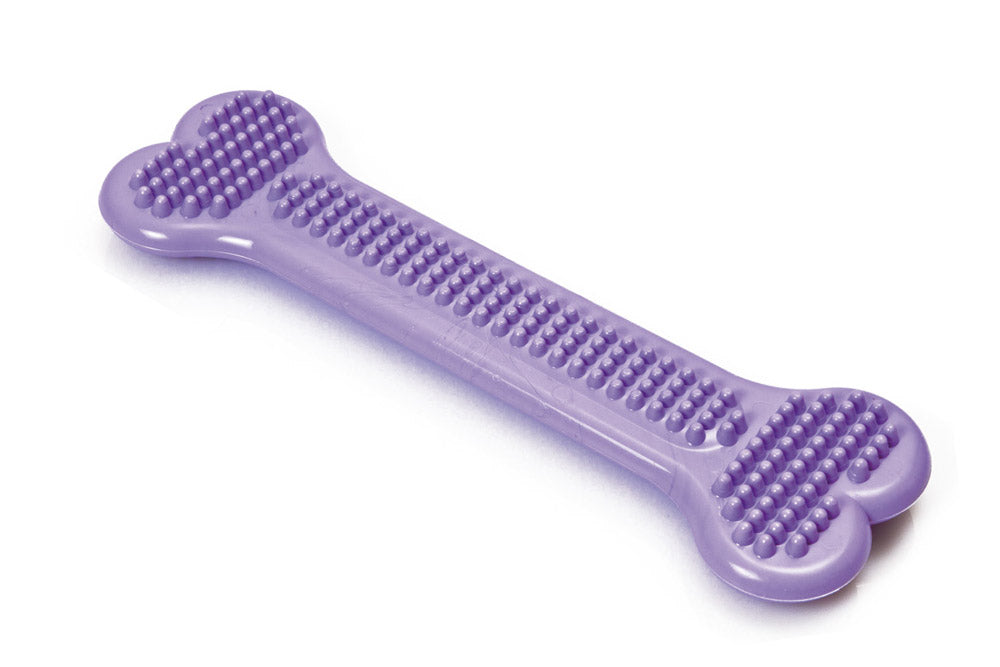 Os din plastic pentru caini Geo 19x6 cm - Animax