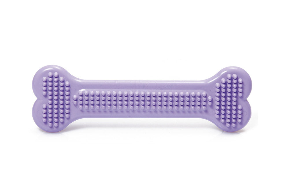 Os din plastic pentru caini Geo 19x6 cm - Animax