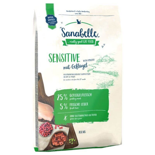 Hrana uscata pentru pisici Sanabelle Sensitive cu pui 10 kg - Animax