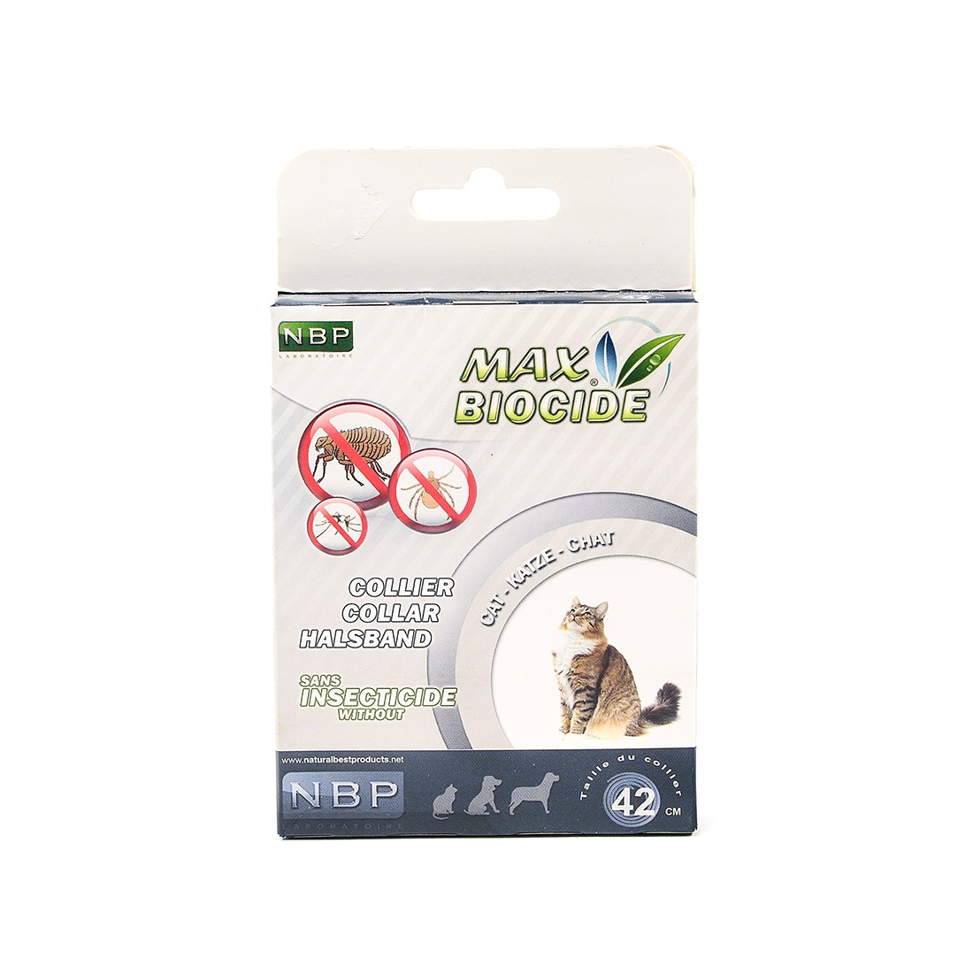 Zgarda antiparazitara pentru pisici Nbp 42 cm - Animax