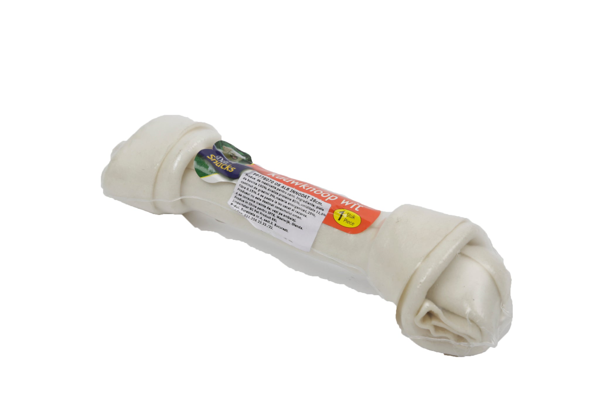 Recompensa pentru caini Os Alb Innodat 26cm - Animax