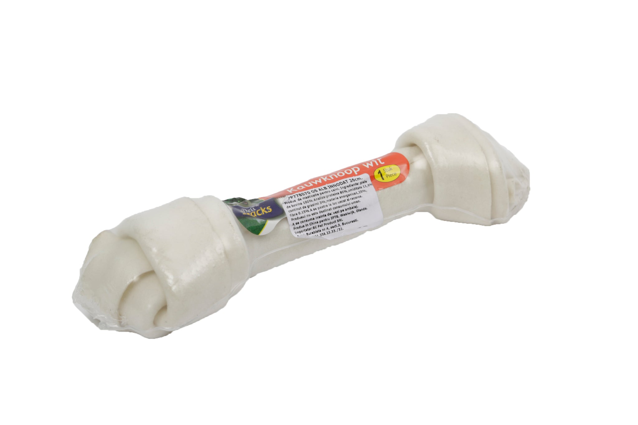 Recompensa pentru caini Os Alb Innodat 26cm - Animax