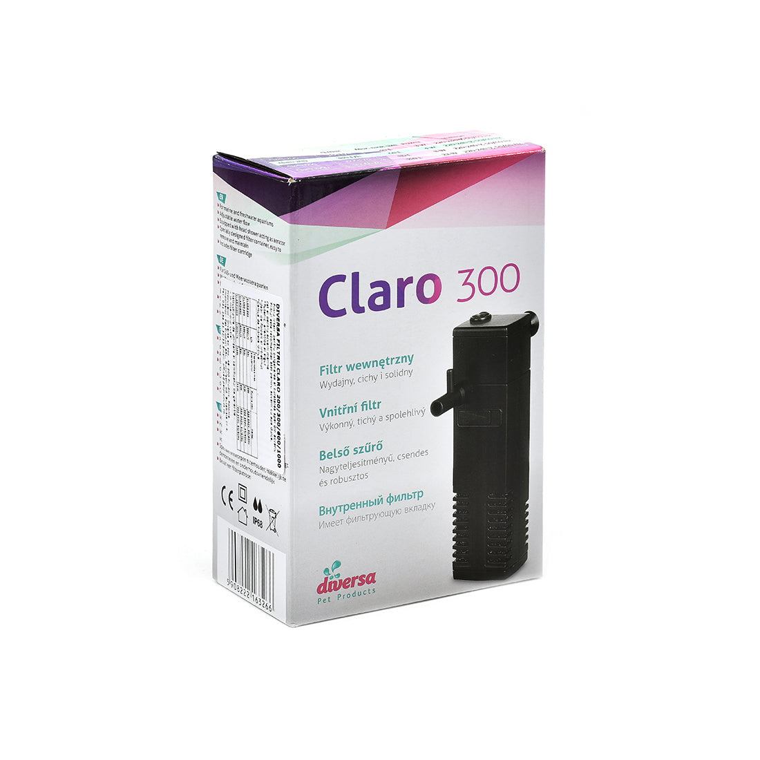Filtru intern pentru acvariu Diversa Claro 300 60 L - Animax