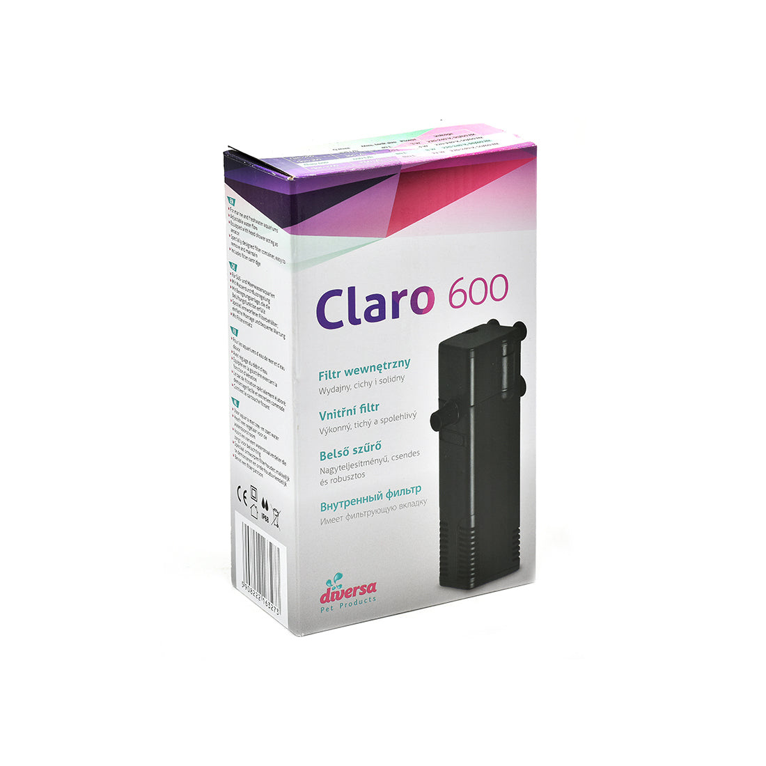 Filtru intern pentru acvariu Diversa Claro 600 80L - Animax