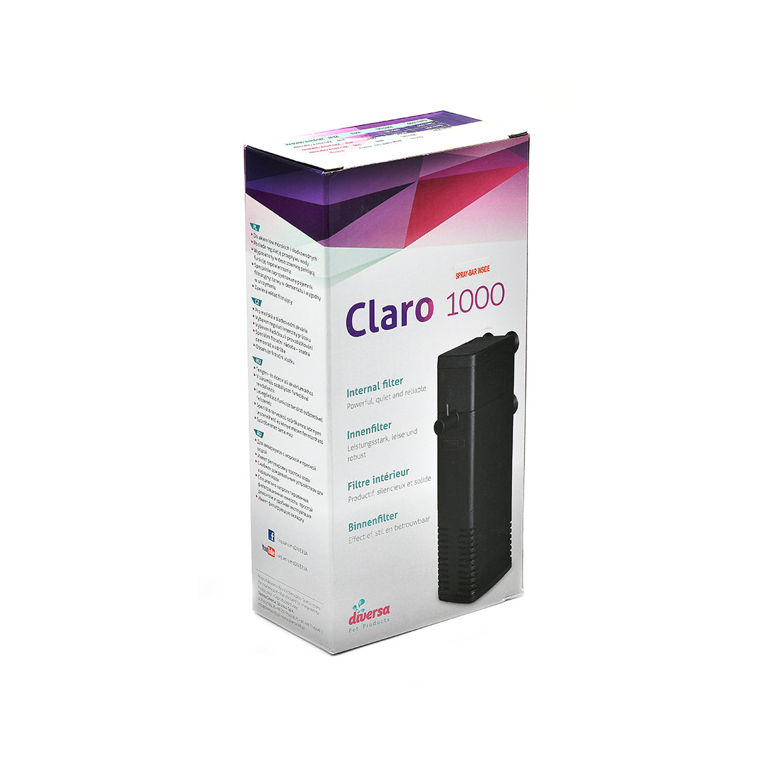 Filtru intern Diversa Claro 1000 150L - Animax
