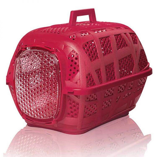 Cusca de transport animale Carry Sport Red 48.5x34x32cm - Animax