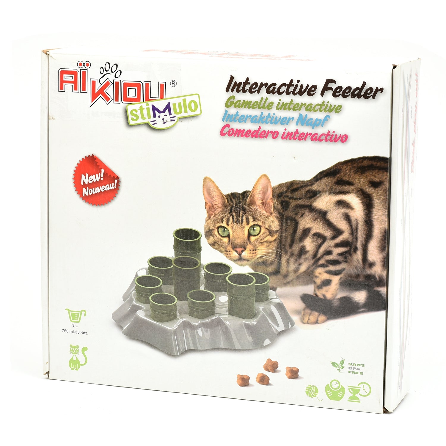 Jucarie interactiva pentru pisici Aikiou Stimulo - Animax
