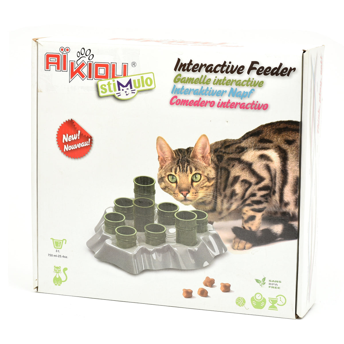 Jucarie interactiva pentru pisici Aikiou Stimulo - Animax